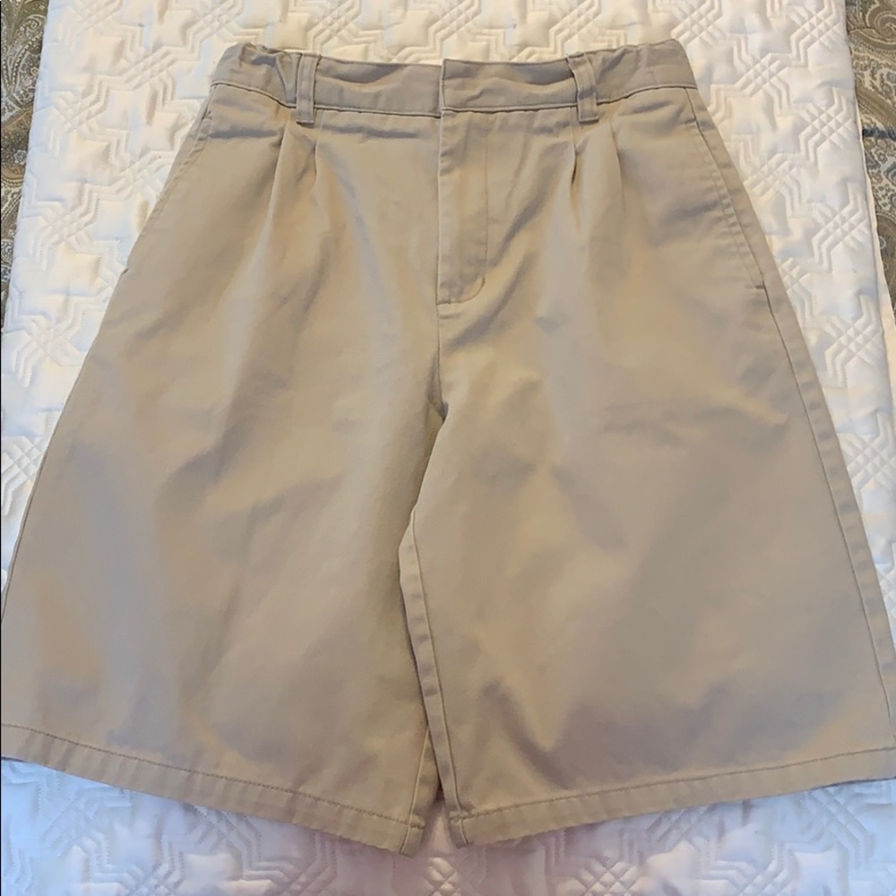 boys khaki shorts